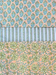 Tela de Algodón 100% Transpirable, Estampada a Mano, Hecha a Mano en Jaipur, Tradicional, Ecológica, con Estampado de Bloques - Product Image 6