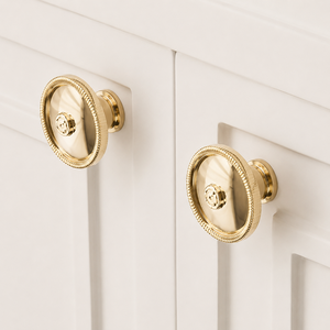 Solid Brass Round Cabinet <b>Knob</b> Modern Minimal Drawer Pull Gold <b>Black</b> Silver Finish Wardrobe Door Handle Hardware Decor - Product Image 6