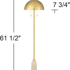 Lampe sur pied en bois nordique avec abat-jour en tissu pour un intérieur d'appartement et de maison chaleureux - Product Image 4