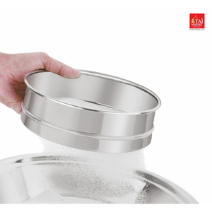 Tamis à farine SS Moon Sieve Aata Maida pour usage commercial, tamis à farine et secoueur manuel pour la maison, l'hôtel et la cuisine - Product Image 1