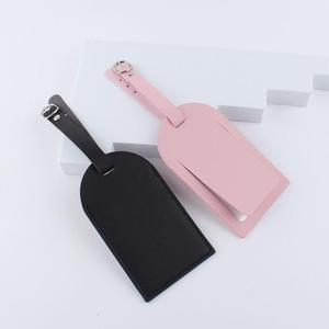Étiquettes de bagage personnalisées en cuir véritable souple, les plus populaires, avec boucle, pour valises et sacs de voyage - Product Image 5