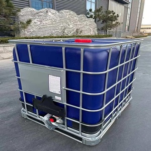 Conteneur IBC 1000L de haute qualité réutilisable pour le stockage d'azote liquide avec pompe, moteur et base sur palette, longue durée de vie - Product Image 1