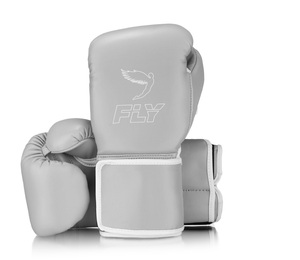 Personalized Fly HSS-BG-1110 MMA Boxing <b>Gloves</b> Real Cowhide Leather Hook Loop Closure Non-Slip Breathable Moisture-Wicking - Product Image 4
