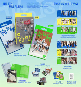 [Álbum Original Coreano] TWICE - THIS IS FOR (Versión POLAROID) - Product Image 3