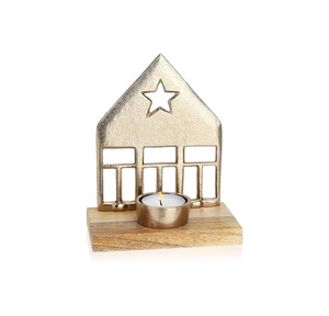 Décoration de Noël en aluminium et bois, best-seller, pour la décoration et l'aménagement de la maison pendant les fêtes - Product Image 6