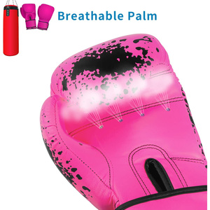 Gants de boxe sportifs haut de gamme - Équipement de sparring à rembourrage multicouche pour l'entraînement professionnel - Product Image 3
