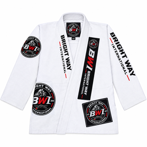 ชุดยิวยิตสูบราซิล Pearl Weave Comfortable 2027 รุ่น BJJ GI สไตล์คิโมโน คุณภาพสูง ปักโลโก้ ยูนิเซ็กซ์ - Product Image 2