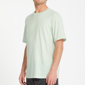 Fabricantes de Camisetas OEM, Camisetas Personalizadas de Manga Corta con Logotipo Frontal 100% Algodón para Hombre, Cuello Redondo, Casuales, Transpirables, de Secado Rápido, para Fitness - Product Image 4