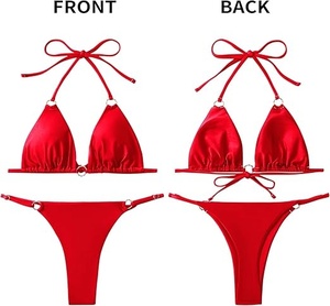 Soft fabric <b>bra</b> bickni beachwear - Product Image 6