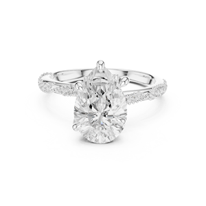 แหวนเพชร CZ ขนาดใหญ่ทันสมัยสำหรับงานเลี้ยง nova Nest Jewels 10K - Product Image 4