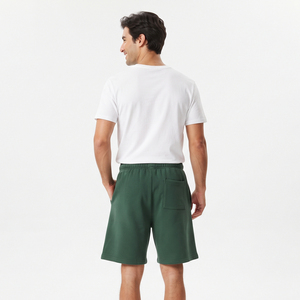 <b>Men</b> Sports Wear Sweat <b>Short</b> Casual 100% Cotton <b>Fleece</b> Loose Fit Training Running Mid Drawstring Gym Wear Sweat <b>Shorts</b> <b>Men's</b> - Product Image 2