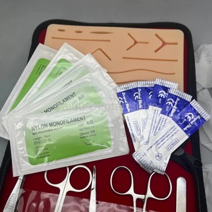 Ametrine Surgical AS-786 Oral Suturing Practice Kit-CE Certified Class I Surgical Training <b>Set</b> <b>Pliers</b> Needles Operating Tools - Product Image 4