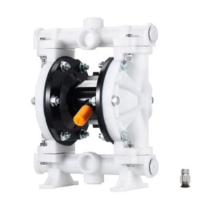 Bomba Neumática de Doble Diafragma de 4.4 GPM con Entrada y Salida de 1 1/2 Pulgadas para Transferencia de Aceite Usado, Máx. 100 PSI, Polipropileno - Product Image 1