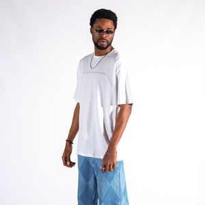 T-shirt homme surdimensionné 100% coton OEM/ODM, impression de logo personnalisée, respirant, léger, impression sérigraphique de haute qualité. - Product Image 2
