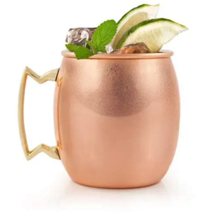 La taza de cobre es una taza para beber hecha de cobre, comúnmente utilizada para cócteles como el Moscow Mule y otros. - Product Image 5