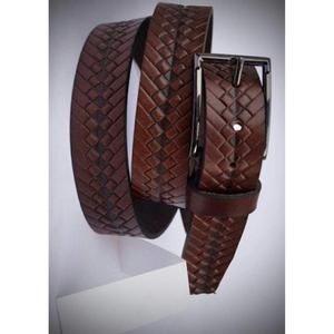 Cinturón de Cuero Genuino al Por Mayor a Precio de Mayoreo para Hombre, Ecológico, en Stock, Cinturones de Diseño Personalizado para Regalo Masculino - Product Image 2