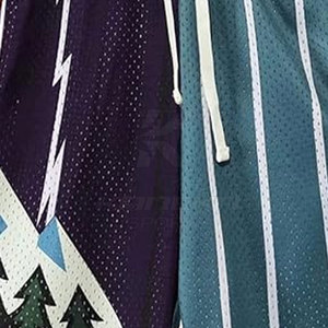 Shorts de basketball décontractés et confortables à taille mi-haute, 100 % coton, séchage rapide, haute qualité, service OEM pour les matchs d'équipe - Product Image 4