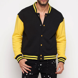 Veste de Baseball Personnalisée avec Écussons Brodés OEM, Veste Letterman, Manteau Streetwear, Veste Varsity pour Hommes, Service OEM Personnalisé - Product Image 1