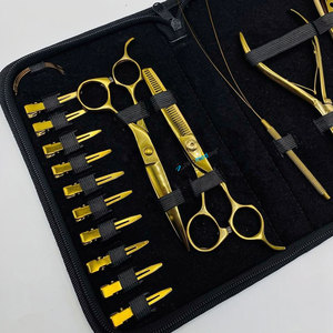 Hair Section Clips Loop Micro <b>Beads</b> Pliers Hair Dressing Scissors Set Surgical Grade Stainless Steel Custom Hair <b>Extension</b> Tools - Product Image 3