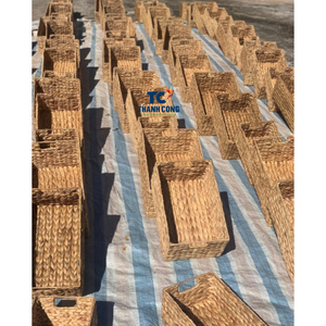 Cesta tejida hecha a mano con motivo de algas marinas para niños, bonita cesta de lavandería, almacenamiento para habitación de niños - Product Image 5