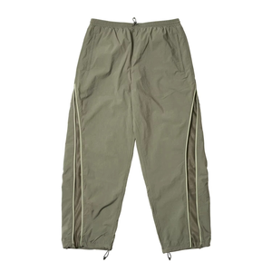 Survêtements de sport en nylon à fermeture éclair pour hommes, ensemble veste et pantalon de survêtement unisexe de haute qualité avec fermeture éclair réglable aux chevilles - Product Image 5