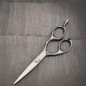 Ciseaux de coiffure professionnels et élégants pour droitiers, convexes, en acier inoxydable AUS8 - Product Image 2