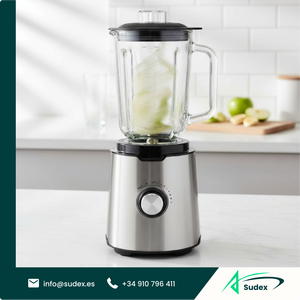 Licuadora de Alta Velocidad Sudex HB-J1808 con Carcasa de Acero Inoxidable, Trituradora de Hielo, Máquina Profesional para Smoothies, para Cocina - Product Image 1