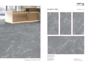 Azulejo de Porcelana Mate Fresco 600x1200, Formato Grande, Superficie Premium, para Pared y Suelo, Colección de Diseño Moderno para Interiores y Exteriores - Product Image 5