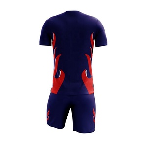 Conjunto de Uniforme de Fútbol Personalizado 2021 con Transferencia de Calor, 100% Poliéster, para Toda Temporada, Original, Venta al por Mayor - Product Image 6