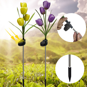 Estaca de Tulipanes Solares para Jardín - Product Image 5