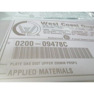 AMAT 0200-09478C แผ่นกั้นแก๊สส่วนบน 200 มม. PRSP3 - อุปกรณ์และอะไหล่เซมิคอนดักเตอร์ระดับโลกที่เชื่อถือได้ - Product Image 4