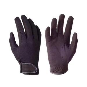 Professional Equestrian Horse Riding Gloves Custom Horse Riding Gloves <b>Synthetic</b> <b>Leather</b> for Men Anti Split Horse Riding Gloves - Product Image 1