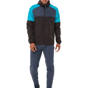 Custom Men's Tracksuit Windbreaker Outfits Nylon Set Suit Sport Jacket Zip up <b>Wind</b> <b>Breaker</b> Tracksuits for Men - Product Image 1