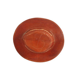 Premium Quality <b>Men</b> Use Cowboy <b>Hat</b> 100% Leather Made Western Style Wide Brim Cowboy <b>Hats</b> For Outdoor And Horse Riding Wear - Product Image 2