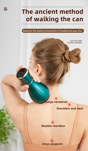 Dispositivo de Masaje con Ventosas Portátil y Recargable, Copa de Calentamiento, Masajeador Guasha para el Cuerpo y Uso Doméstico - Product Image 3