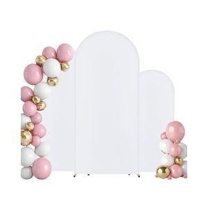 Supporto per Arco Nuziale/Festa, Set da 3 Pezzi in Metallo Facile da Montare, Design a Barre Trasversali, Supporto Stabile con Connessione a Incastro - Product Image 1