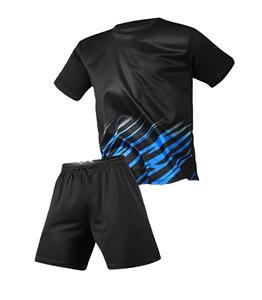 Ensemble de maillots et shorts d'entraînement de rugby Safety Point, antibactérien, séchage rapide, respirant, léger, 100% polyester, durable - Product Image 1