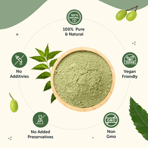 Poudre de feuilles de Neem de qualité supérieure, 100% naturelle, pure, à base de plantes, soigneusement traitée, bien-être quotidien, soins personnels, qualité alimentaire - Product Image 6