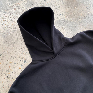 YuKaiHe High Quality 330GSM Fleece <b>Hoodie</b> Sets Oversized Casual <b>Plain</b> Pullover Custom Logo Streetwear Tracksuit for Winter - Product Image 4