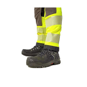 กางเกงทำงานนิรภัยหลายกระเป๋าสำหรับผู้ชาย สะท้อนแสง มองเห็นได้ชัดเจน กันน้ำ ระบายอากาศได้ดี ผลิตจากไมโครไฟเบอร์ คุณภาพสูง - Product Image 5