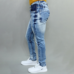 <b>Men's</b> Classic Denim Jeans <b>Pants</b> High Quality Washed <b>Stretch</b> Fabric Durable Casual Fashion Bottoms for Outdoor Travel and Daily - Product Image 3