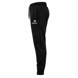 Pantalon de survêtement en velours côtelé noir pour femme Relevo, taille élastique, décontracté, avec poches, molleton mi-lourd, séchage rapide, respirant, automne - Product Image 5