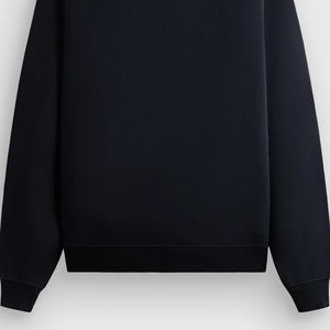 Sweat à capuche pour homme au look élégant, confortable, à épaules tombantes, coupe ample / moderne, couleur unie, matière douce, avec logo - Product Image 6