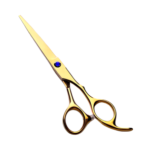 Ciseaux de barbier professionnels en acier inoxydable, ciseaux de coiffure pour salon, ciseaux de coiffure OEM, logo personnalisé, vente en gros - Product Image 5