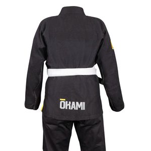 Kimono de Jiu Jitsu Ligero y Duradero, Listo para la Competencia, con Logotipo Personalizado, Uniforme de Artes Marciales BJJ Gi con Característica Elástica, 100% Algodón - Product Image 3