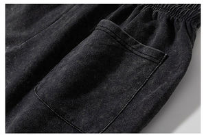 Özel Tasarım Erkek 2 Parça Karışık Kumaş Sonbahar Düz Renk Günlük Nefes Alabilen Eşofman Takımı - Product Image 6