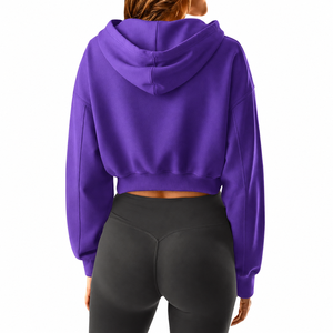 Nuevas Sudaderas Transpirables para Mujer, Forradas para Invierno, OEM, Personalizadas, Tallas Grandes, en Venta - Product Image 3