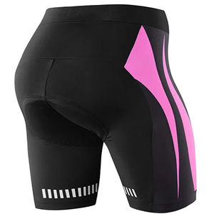 Pantalones Cortos de Ciclismo Transpirables para Mujer - Pantalones de Ciclismo para Exteriores con Acolchado de Gel 4D e Impresión por Transferencia de Calor - Product Image 2