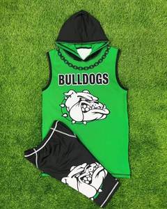 Uniformes de Compresión Personalizados para Equipos de Fútbol 7v7, Conjunto de Entrenamiento para Jugadores Juveniles de Fútbol, Sublimado con Bandera, Atletismo 7on7, Spandex - Product Image 1