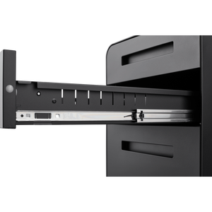 Mobiletto Portadocumenti a 3 Cassetti, Versatile per Archiviazione di Documenti Legali/Lettera/A4, Stile Semplice per Ufficio con Design a 5 Ruote - Product Image 5